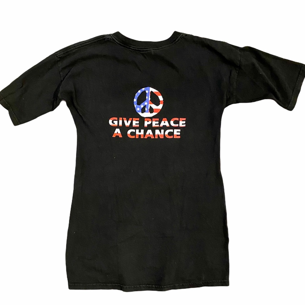 Vintage John Lennon "Give Peace A Chance" T-Shirt - Picture 7 of 7